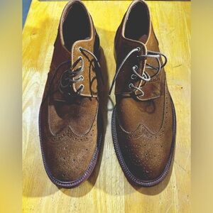 H.S. Trask Suede Wingtips